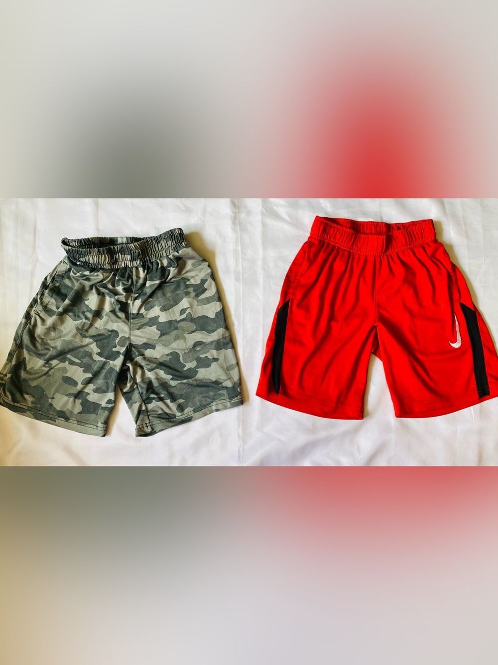 Nike & Camo Ideology Boy Shorts Size 7-8